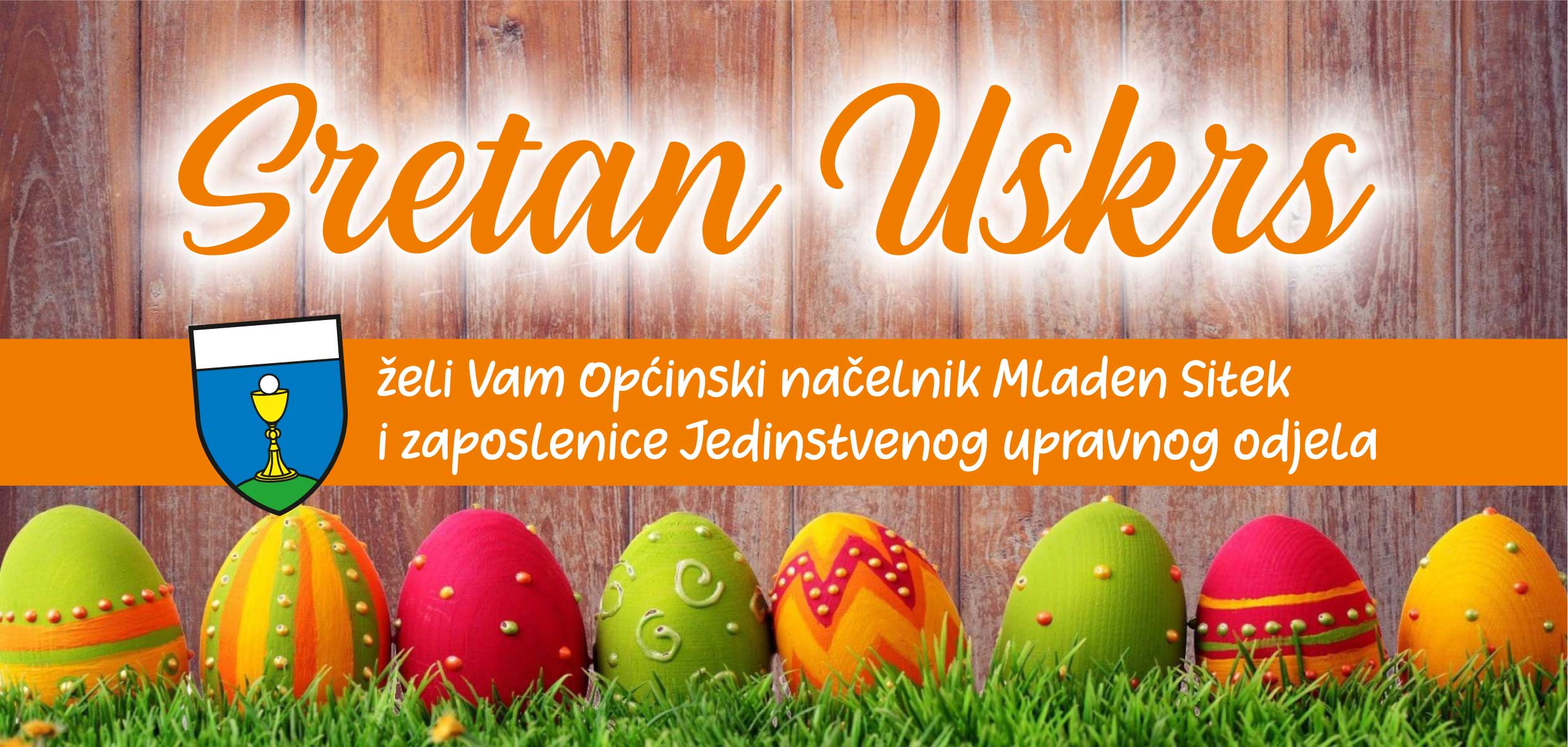 Uskrsna cestitka Podravske Sesvete